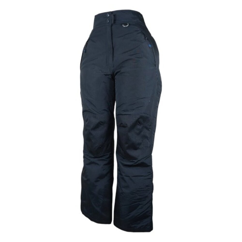 Salmon Women's Black Active Insulated Straight Snowboarding Pant Size S